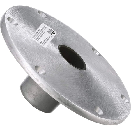 Attwood Marine Snap-Lock Seat Base Plate, For 1.77 in Posts, 9 in Round, Aluminum — Quality Boat Parts