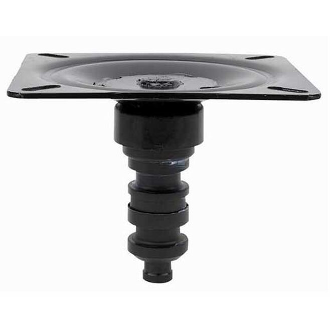 Attwood Marine Snap-Lock Seat Mount, For 1.77 in Posts, 3 Degree Tilt, E-Coated Steel — Quality Boat Parts