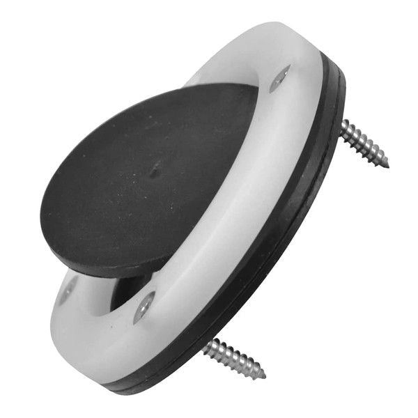 Attwood Marine Thru-Hull Scupper Service Kit, Outer Ring, Rubber Flapper, 4 Stainless Steel Screws — Quality Boat Parts