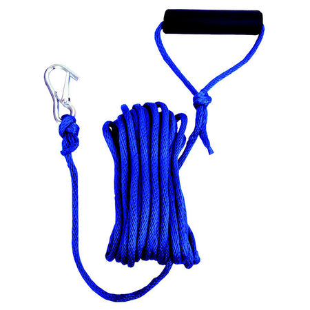 Attwood Marine Launch Line, 5/16 in x 30 ft, Solid Braid MFP, Spring Hook — Quality Boat Parts