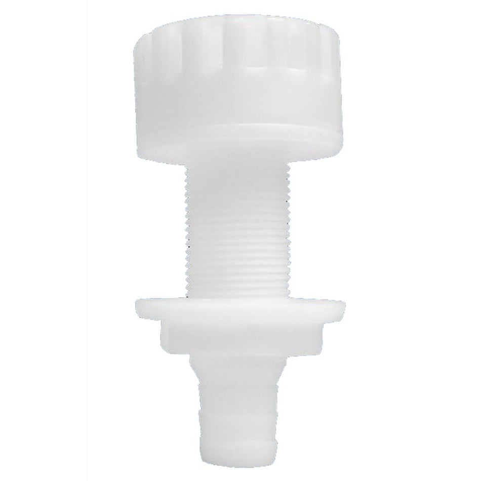 Attwood Marine Thru-Hull Connector with Strainer, 3/4 in I.D., Acetal — Quality Boat Parts