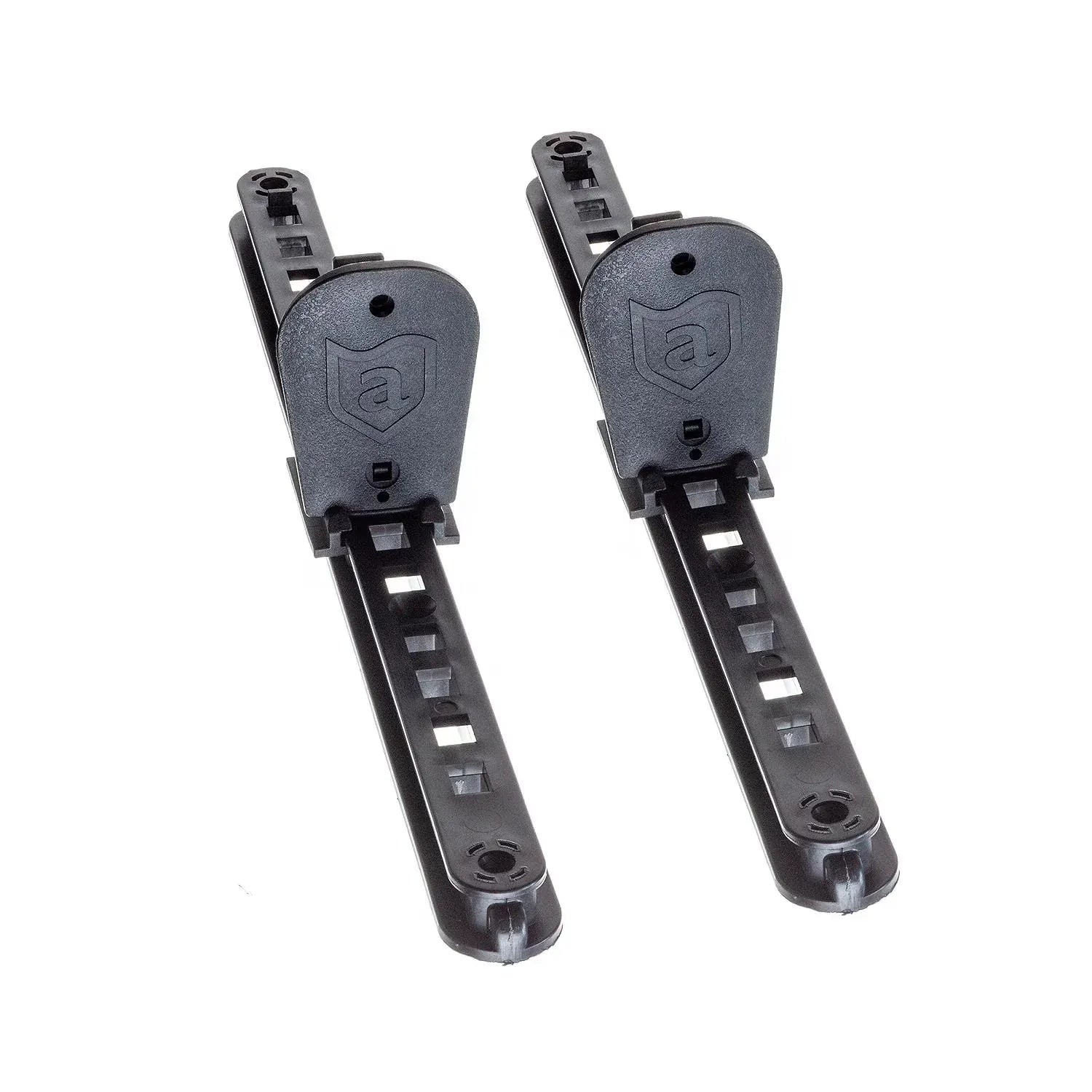 Attwood Marine Kayak Foot Braces, For Sit-In and Sit-on-Top Kayaks, 15 in, Pair, Trigger Lock, Universal Mounting Hole Pattern — Quality Boat Parts