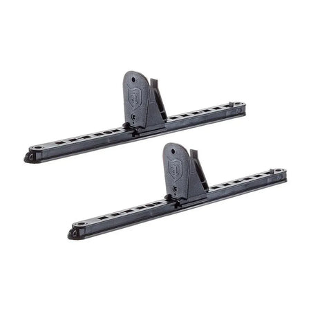 Attwood Marine Kayak Foot Braces, For Sit-In and Sit-on-Top Kayaks, 15 in, Pair, Trigger Lock, Universal Mounting Hole Pattern — Quality Boat Parts