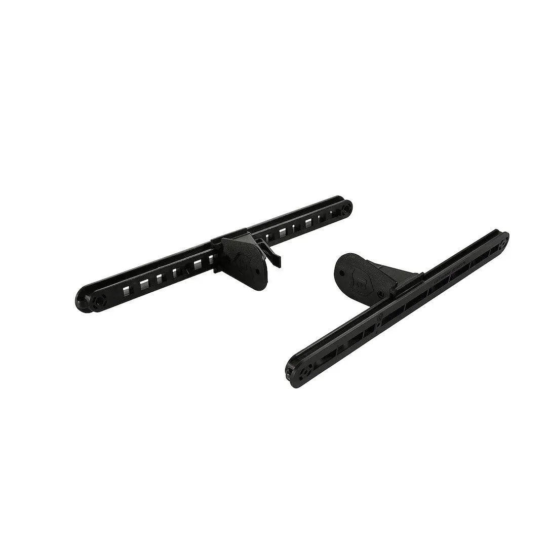 Attwood Marine Kayak Foot Braces, For Sit-In and Sit-on-Top Kayaks, 15 in, Pair, Trigger Lock, Universal Mounting Hole Pattern — Quality Boat Parts