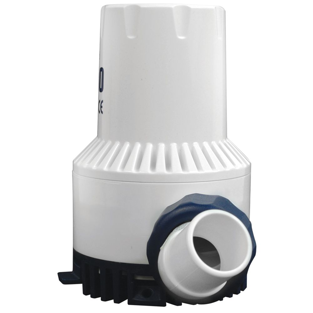 Attwood Marine HD 1700 Heavy-Duty Bilge Pump, 12V, 1700 GPH, Non-Automatic, 1-1/8 in Outlet — Quality Boat Parts