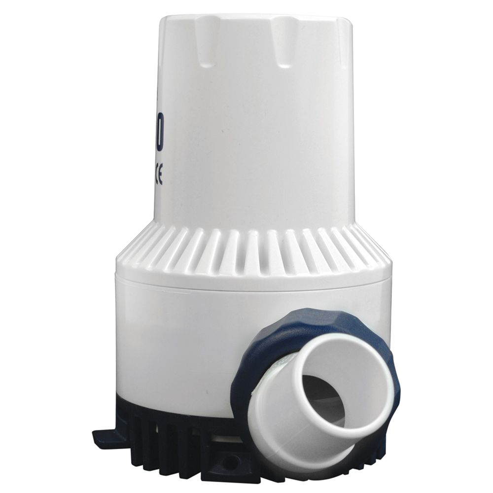 Attwood Marine HD 1700 Heavy-Duty Bilge Pump, 12V, 1700 GPH, Non-Automatic, 1-1/8 in Outlet — Quality Boat Parts