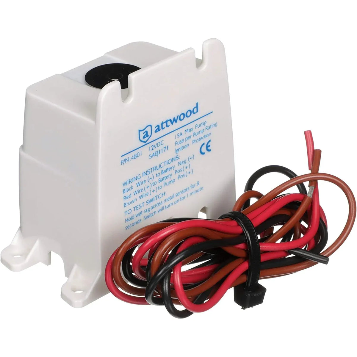 Attwood Marine S3 Series Automatic Bilge Switch, 12V, 15A, Electronic Sensing — Quality Boat Parts