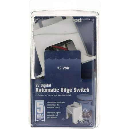 Attwood Marine S3 Series Automatic Bilge Switch, 12V, 15A, Electronic Sensing — Quality Boat Parts