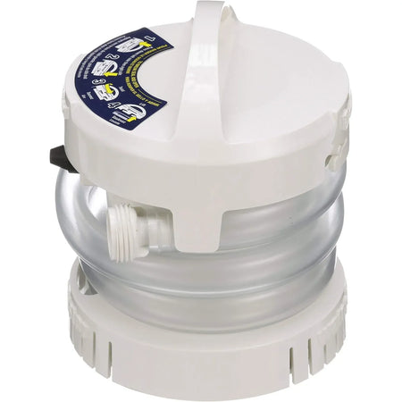 Attwood Marine WaterBuster Portable Submersible Pump, 200 GPH, Battery Powered — Quality Boat Parts