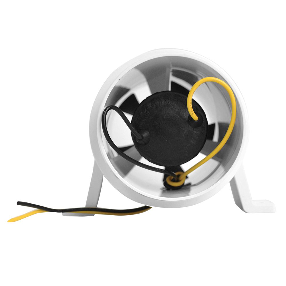 Attwood Marine Turbo 3000 Series Water-Resistant In-Line Bilge Blower, 3 in, 12V, 145 CFM, White Housing — Quality Boat Parts