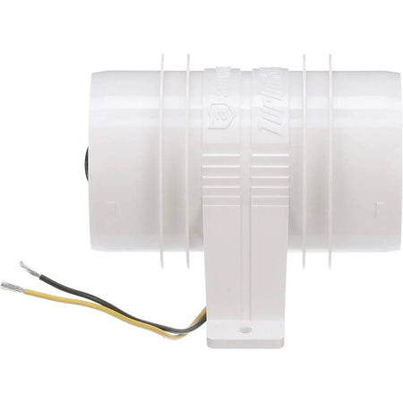 Attwood Marine Turbo 3000 Series Water-Resistant In-Line Bilge Blower, 3 in, 12V, 145 CFM, White Housing — Quality Boat Parts