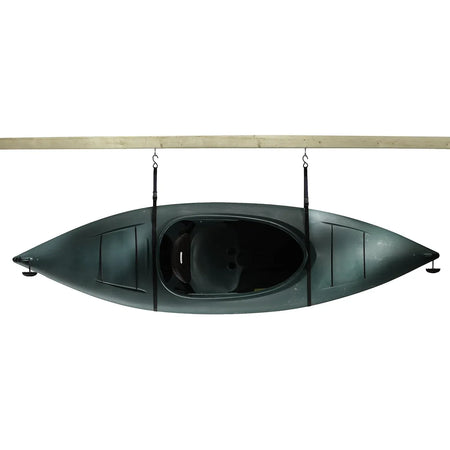 Attwood Marine Kayak Hoist System, 120 lb Capacity, One-Person Pulley System, 2 in Webbing Straps — Quality Boat Parts