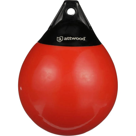 Attwood Marine Anchor Buoy, 9 in Dia., Fluorescent Orange, Marine-Grade Vinyl — Quality Boat Parts