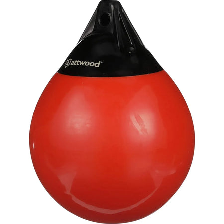 Attwood Marine Anchor Buoy, 9 in Dia., Fluorescent Orange, Marine-Grade Vinyl — Quality Boat Parts