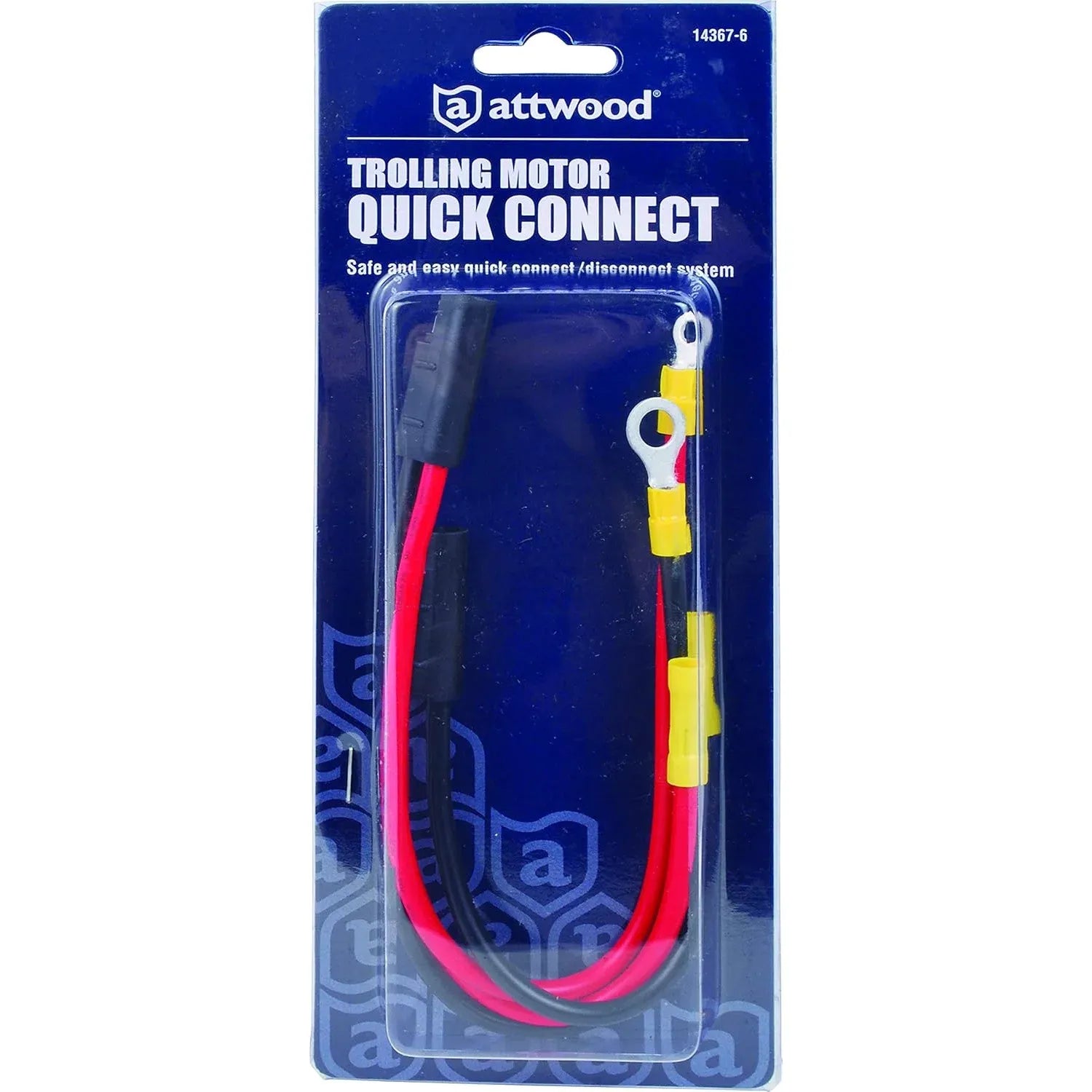 Attwood Marine Trolling Motor Quick Connectors, 10 AWG, 2-Wire, 2-Connector Kit — Quality Boat Parts