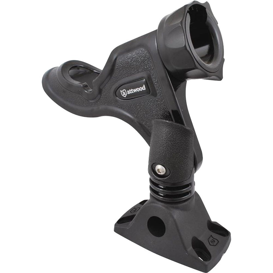 Attwood Marine Pro Series Heavy-Duty Rod Holder, For Casting and Spinning Rods, Combo Mount — Quality Boat Parts