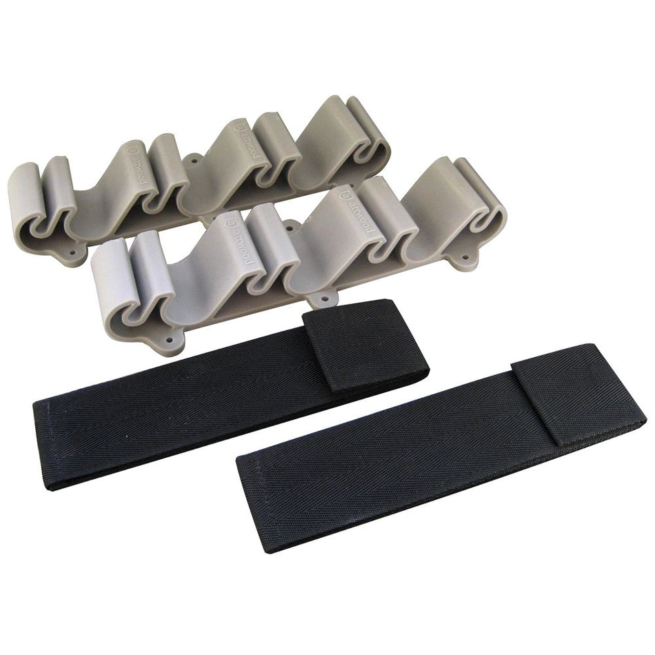 Attwood Marine Vertical Mount Rod Holder, 4-6 Rod Capacity, Rubber Inserts — Quality Boat Parts