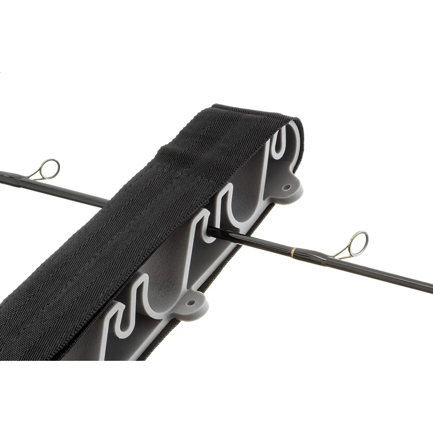 Attwood Marine Vertical Mount Rod Holder, 4-6 Rod Capacity, Rubber Inserts — Quality Boat Parts