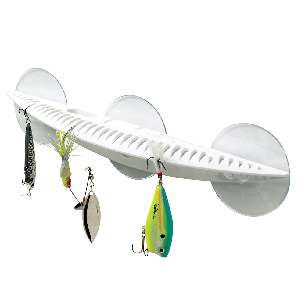 Attwood Marine Lure Rack, Holds 25 Lures, Suction Cup or Screw Mount — Quality Boat Parts