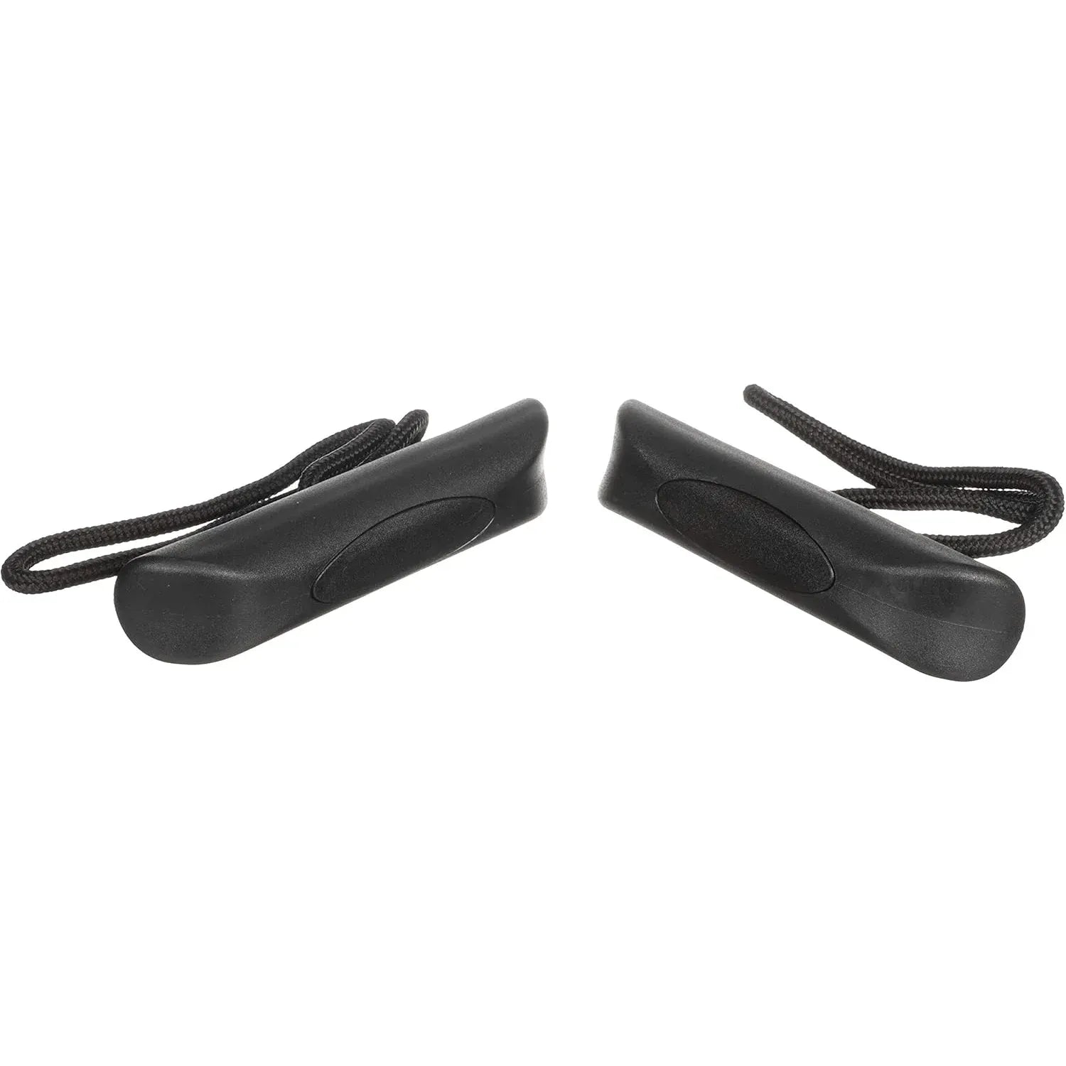 Attwood Marine Kayak Handle Replacement Set, Pair, Black Plastic, Braided Rope — Quality Boat Parts