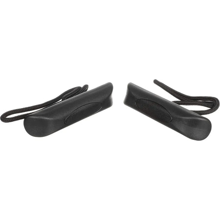 Attwood Marine Kayak Handle Replacement Set, Pair, Black Plastic, Braided Rope — Quality Boat Parts
