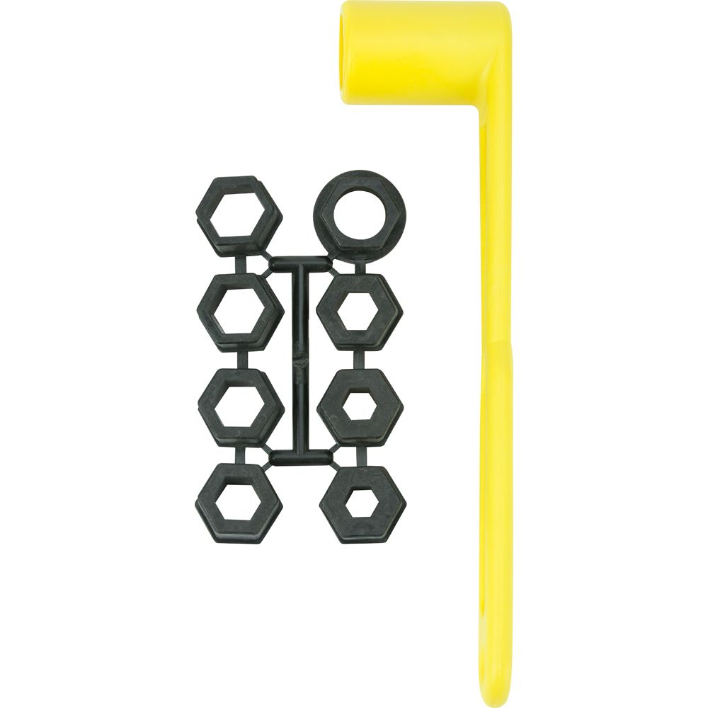 Attwood Marine Prop Wrench Set, Fits 17/32 in to 1-1/4 in Prop Nuts, Plastic — Quality Boat Parts