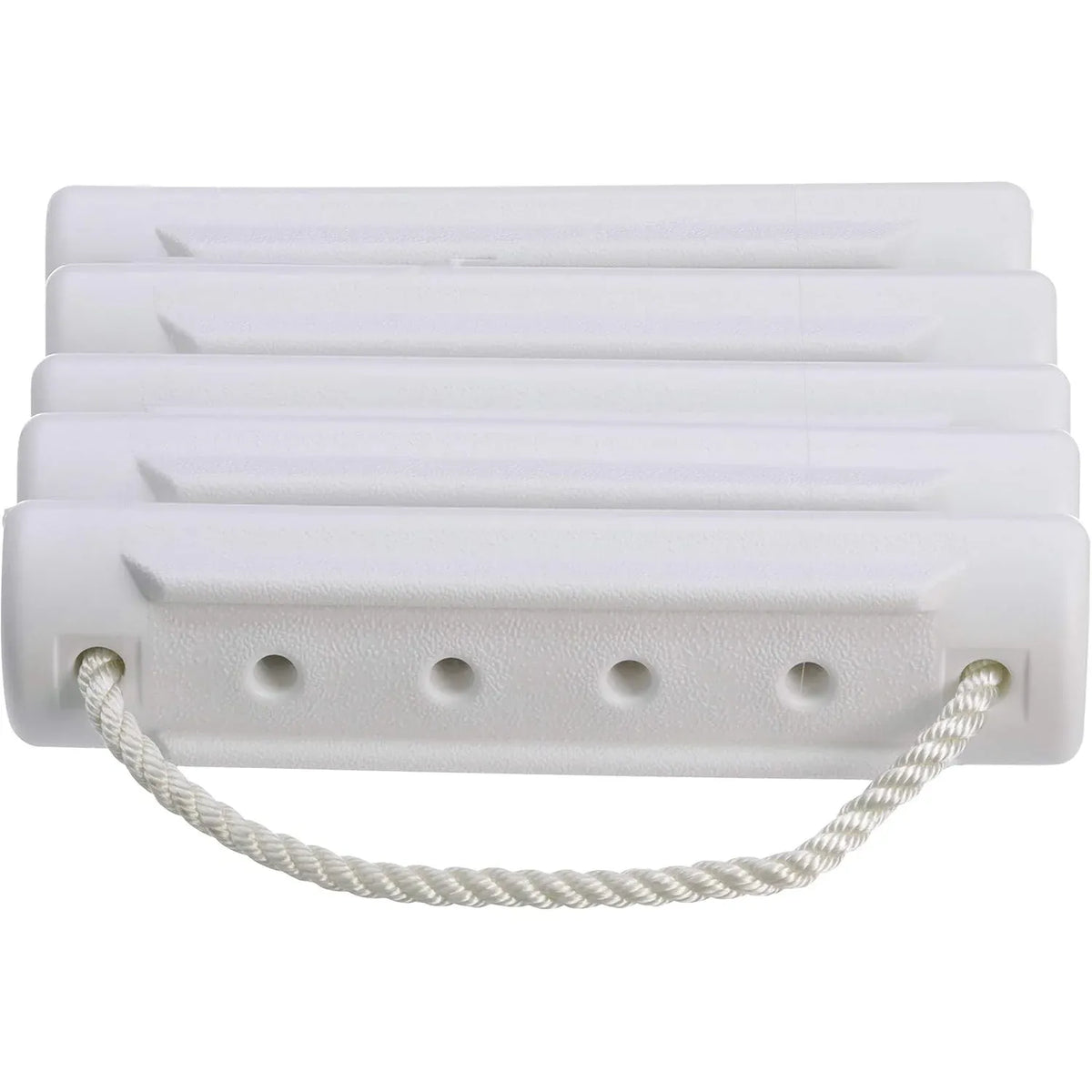 Attwood Marine Rope Ladder, 5-Step, 11-3/4 in Blow-Molded Steps, Cleat or Railing Mount, Fold-Flat — Quality Boat Parts