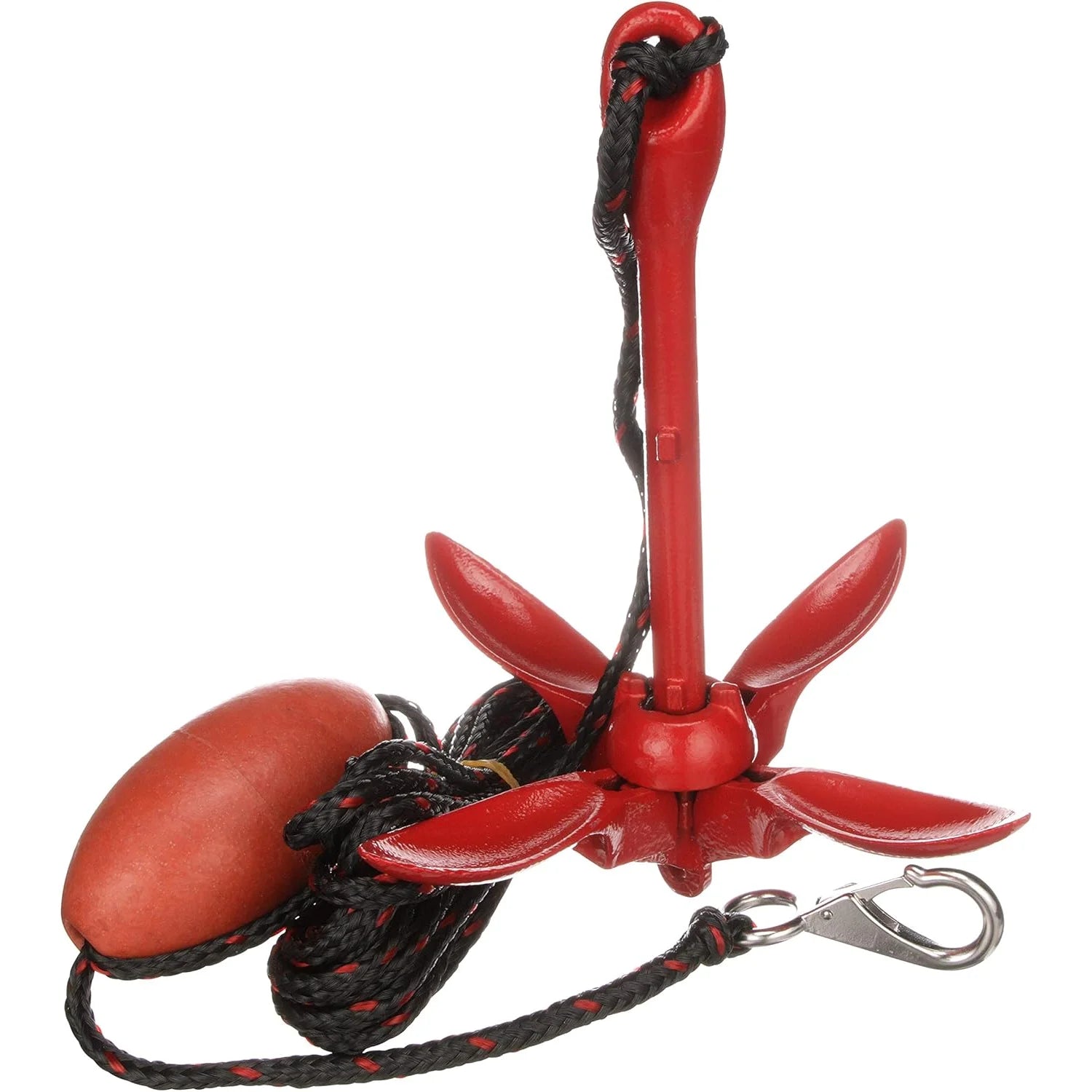 Attwood Marine Grapnel Anchor System, 3.5 lb, 25 ft Rope, Storage Case — Quality Boat Parts