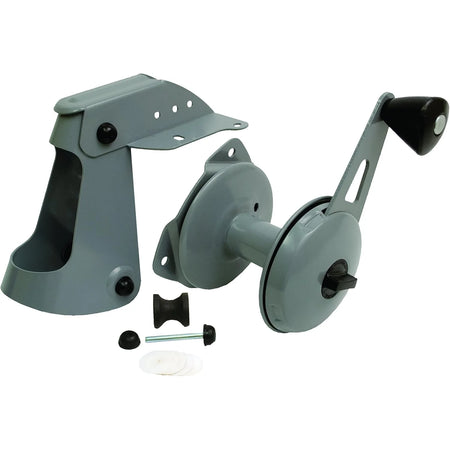 Attwood Marine Anchor Lift System, 12 lb Anchor Capacity, Bow or Stern Mount, Heavy-Gauge Powder-Coated Steel — Quality Boat Parts