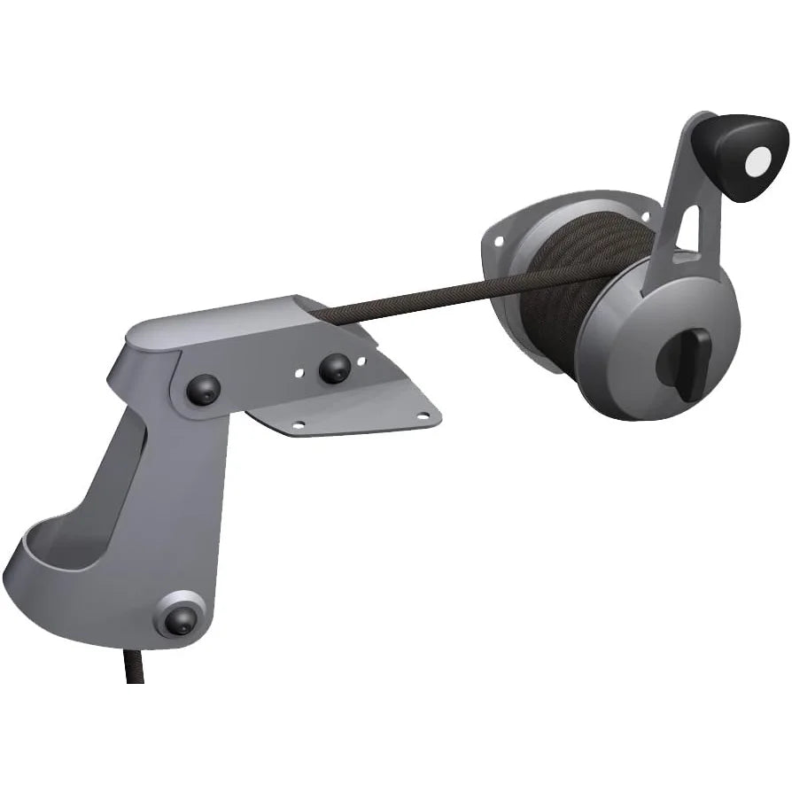 Attwood Marine Anchor Lift System, 12 lb Anchor Capacity, Bow or Stern Mount, Heavy-Gauge Powder-Coated Steel — Quality Boat Parts