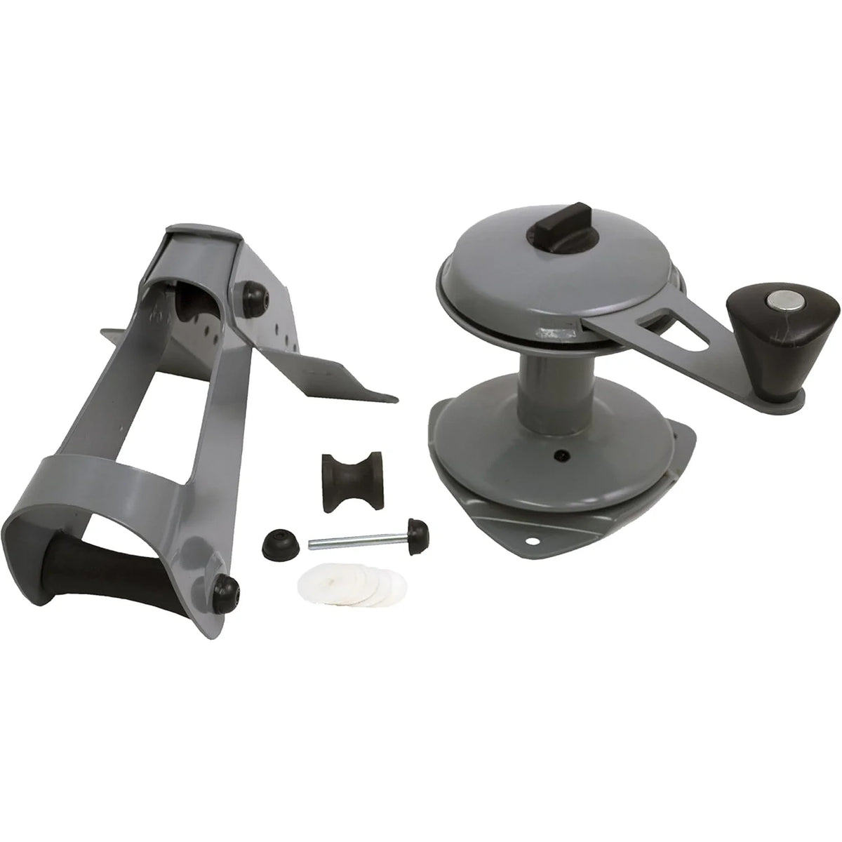 Attwood Marine Anchor Lift System, 12 lb Anchor Capacity, Bow or Stern Mount, Heavy-Gauge Powder-Coated Steel — Quality Boat Parts