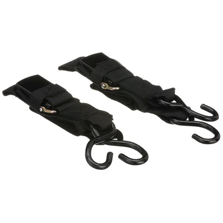 Attwood Marine Quick-Release Transom Tie-Down Straps, 2 in x 4 ft, Pair — Quality Boat Parts