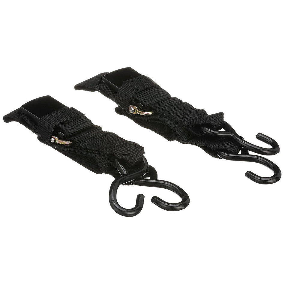 Attwood Marine Quick-Release Transom Tie-Down Straps, 2 in x 4 ft, Pair — Quality Boat Parts