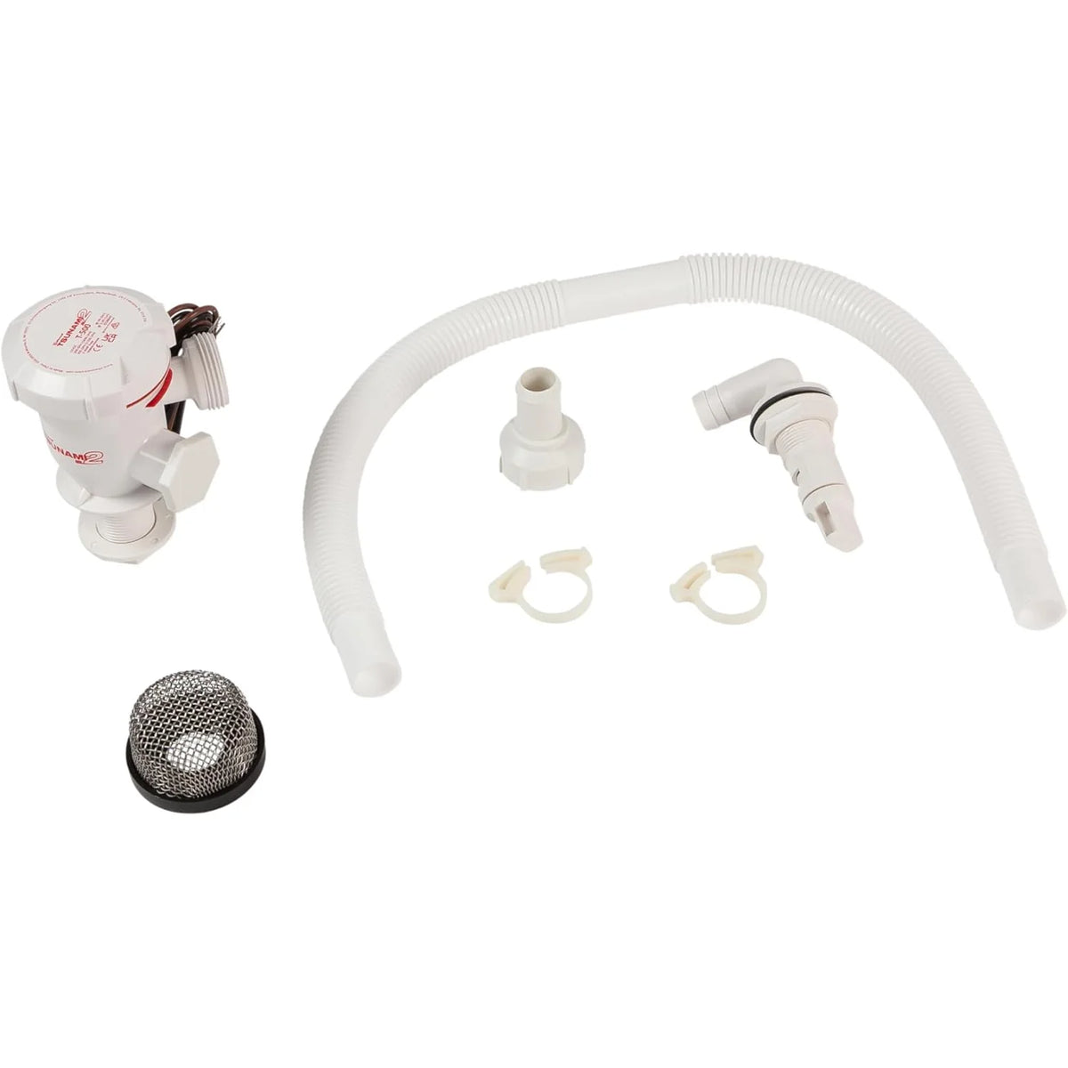 Attwood Marine Tsunami Mk2 T500 Recirculating Aerator Kit, 500 GPH, 3/4 in Hose — Quality Boat Parts