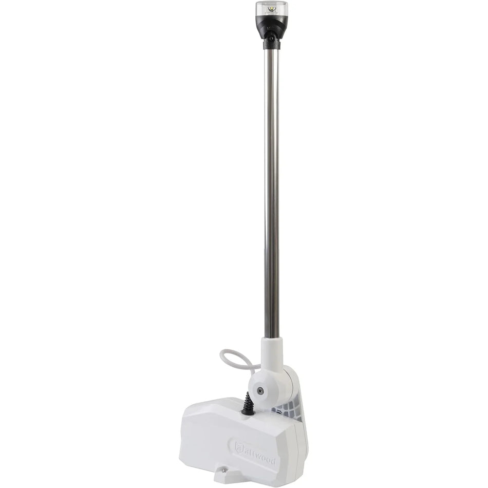 Attwood Marine 6100 Series PowerBase Automated Light Mount, For LightArmor LED All-Round and Masthead Lights, 12V — Quality Boat Parts