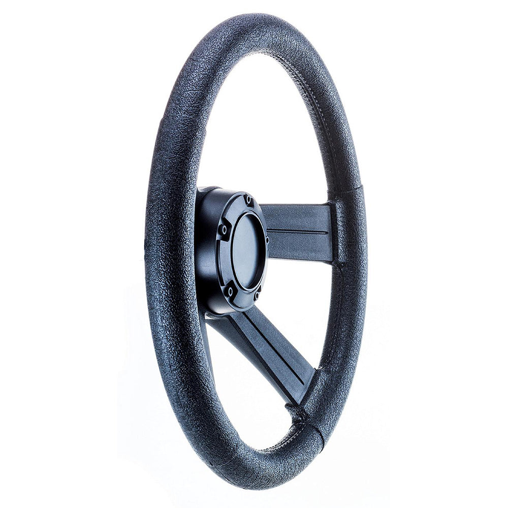 Attwood Marine Soft Grip Steering Wheel, 13 in Diameter, Fits 3/4 in Tapered Shaft, 3-3/8 in Dish — Quality Boat Parts