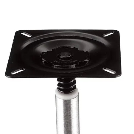 Attwood Marine SWIVL-EZE Lock'N-Pin Pedestal Kit, 3/4 in System, 13 in Post, 7 x 7 in Stainless Steel Threaded Base Plate — Quality Boat Parts