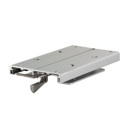 Attwood Marine Swivl-Eze Deck Mounted Seat Slide, For Stamped/Welded or Cast Seat Mounts, 1-5/8 in Height, Aluminum, Front Control — Quality Boat Parts
