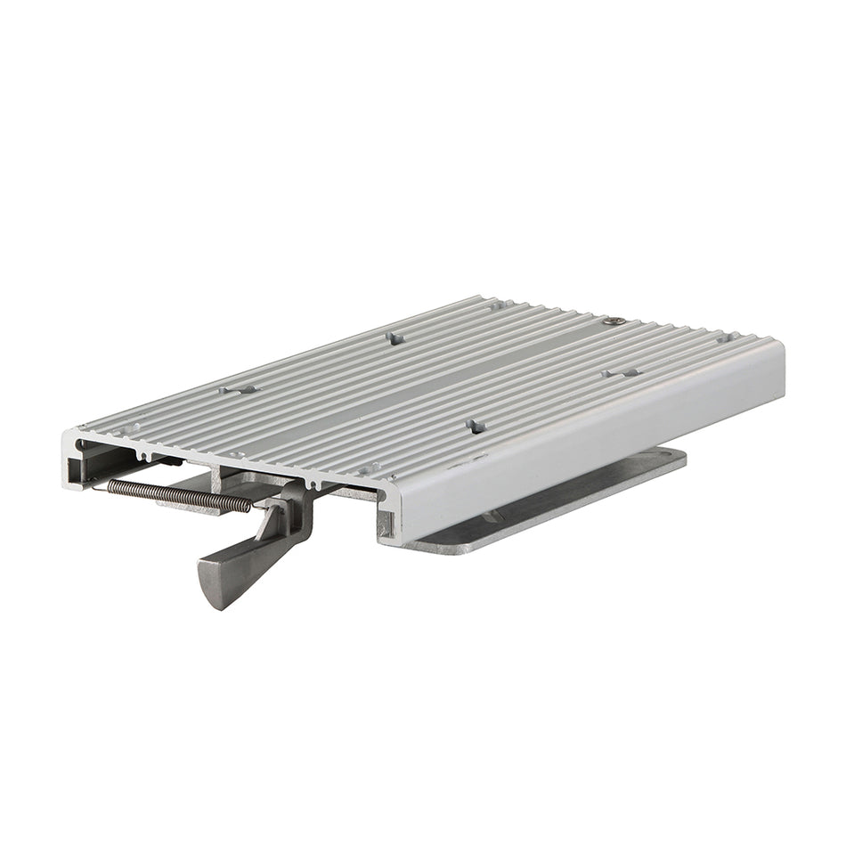 Attwood Marine Swivl-Eze Deck Mounted Seat Slide, For Stamped/Welded or Cast Seat Mounts, 1-5/8 in Height, Aluminum, Front Control — Quality Boat Parts