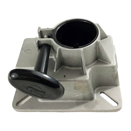 Attwood Marine SWIVL-EZE LakeSport Seat Mount, For 2-3/8 in D Posts, Friction Control, Aluminum, 3 Degree Tilt — Quality Boat Parts
