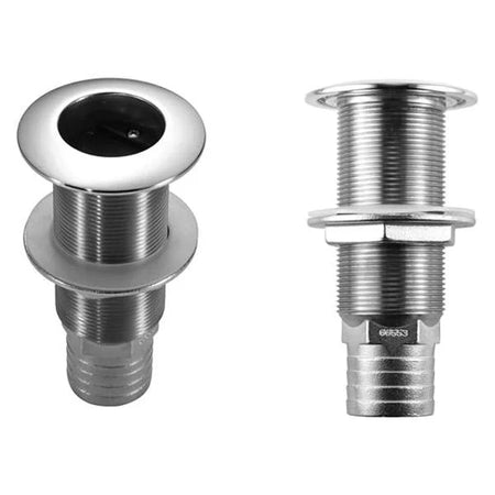 Attwood Marine Stainless Steel Scupper Valve, Barbed, 1-1/2 in Hose — Quality Boat Parts