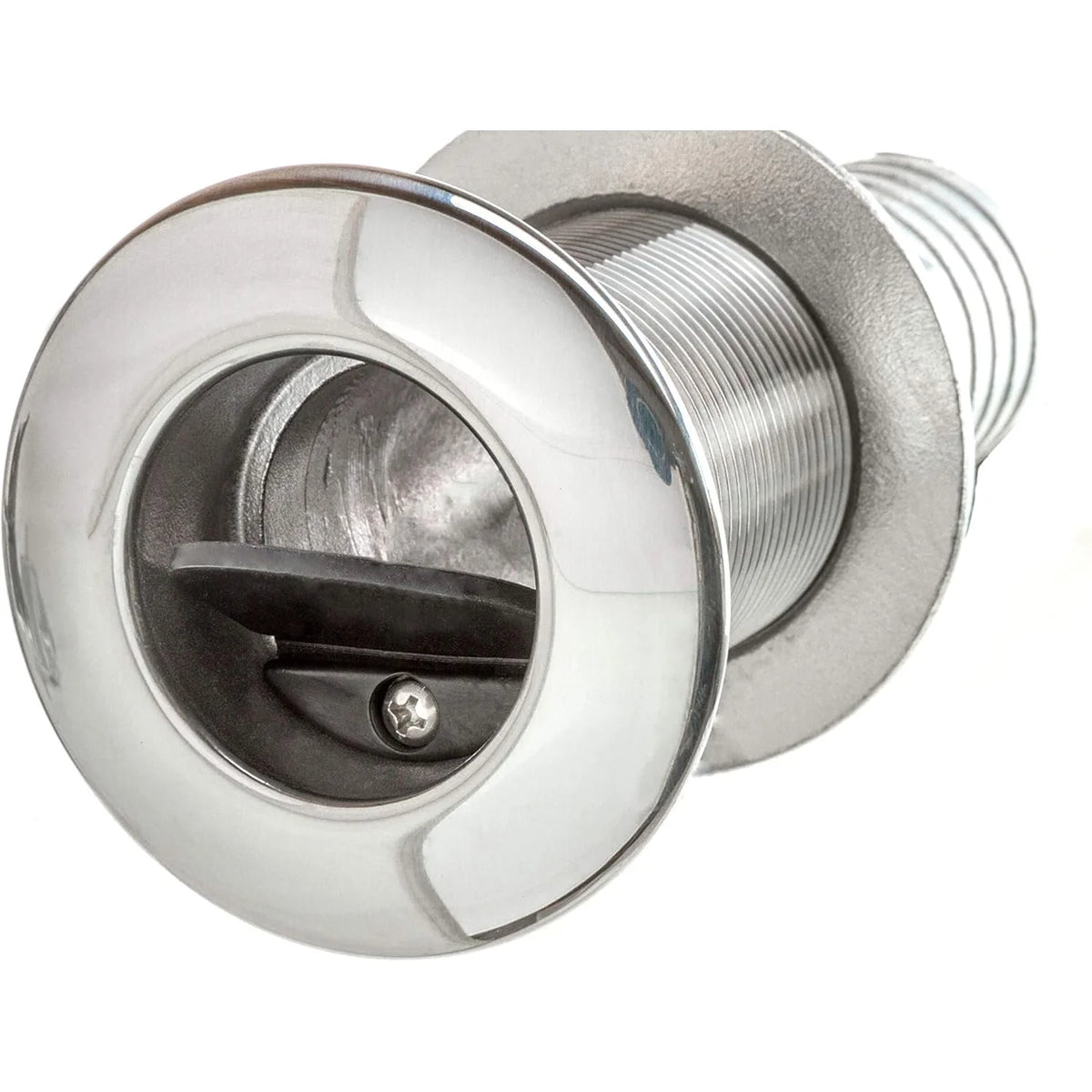 Attwood Marine Stainless Steel Scupper Valve, Barbed, 1-1/2 in Hose — Quality Boat Parts