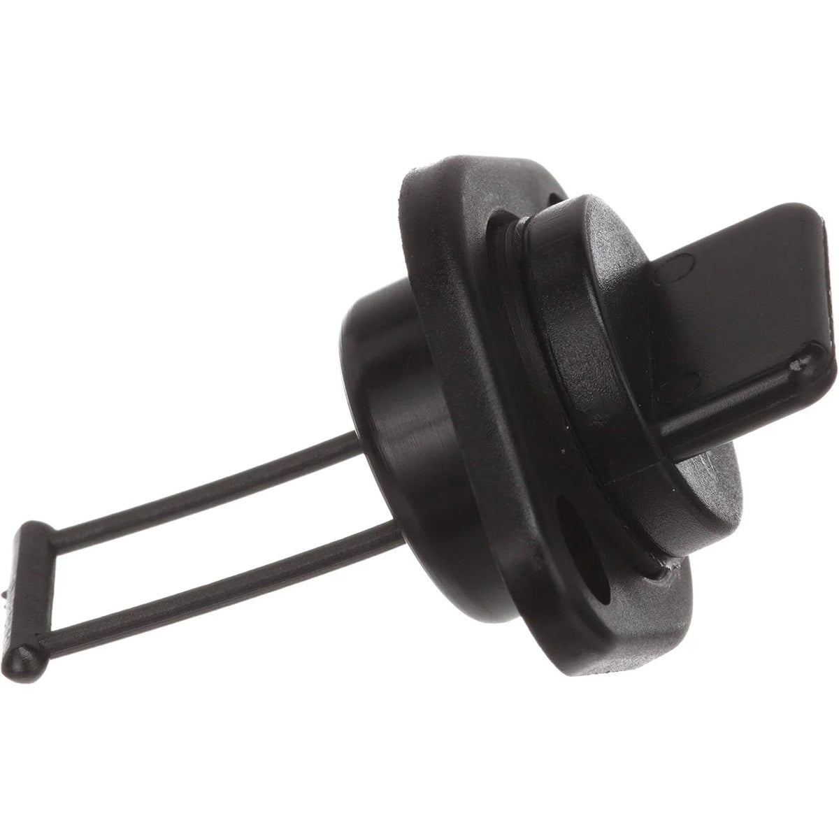 Attwood Marine Drain Plug and Receiver Kit, 3/4 in, Threaded Receiver, Black Plastic — Quality Boat Parts