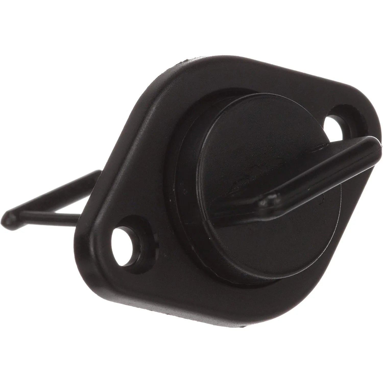 Attwood Marine Drain Plug and Receiver Kit, 3/4 in, Threaded Receiver, Black Plastic — Quality Boat Parts