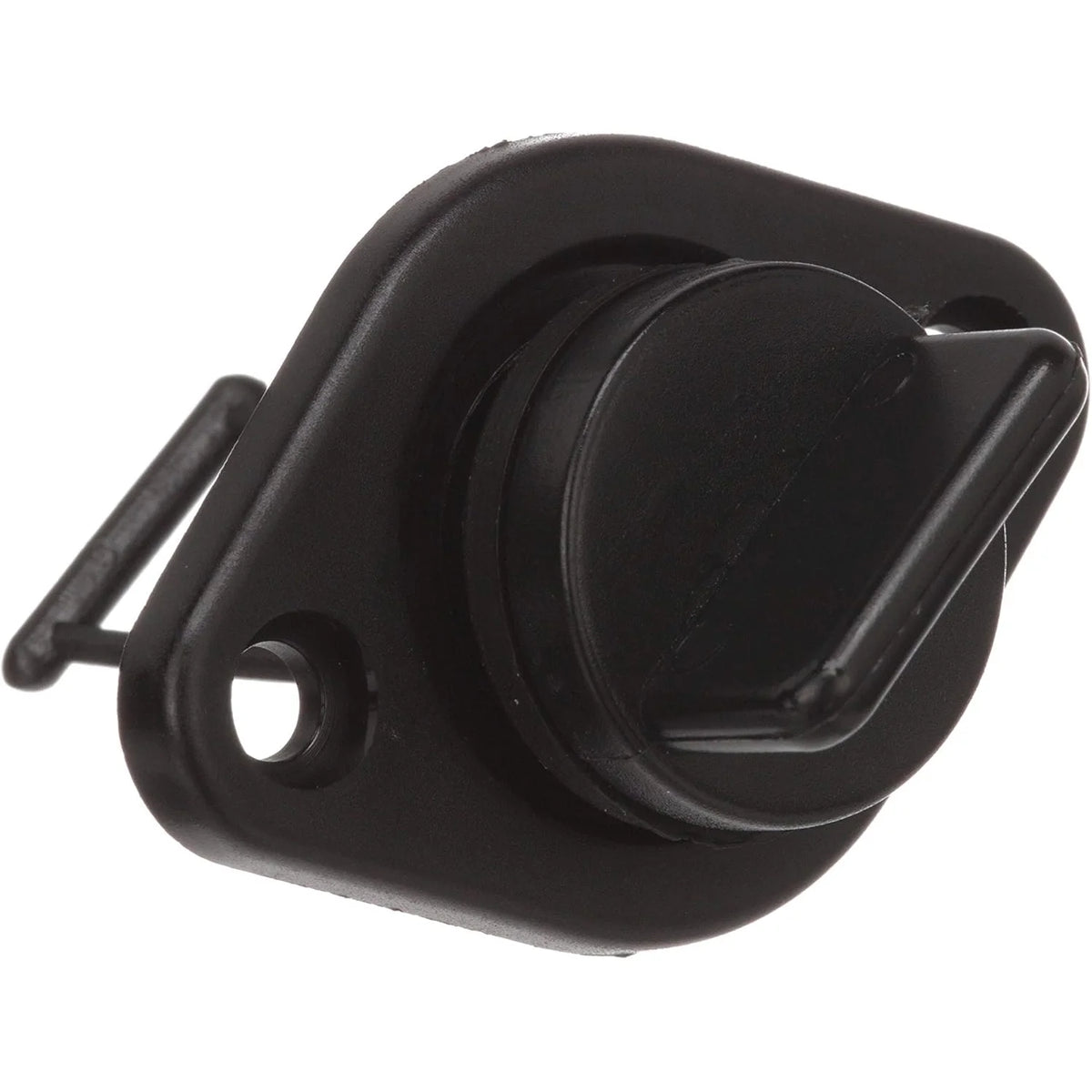 Attwood Marine Drain Plug and Receiver Kit, 3/4 in, Threaded Receiver, Black Plastic — Quality Boat Parts