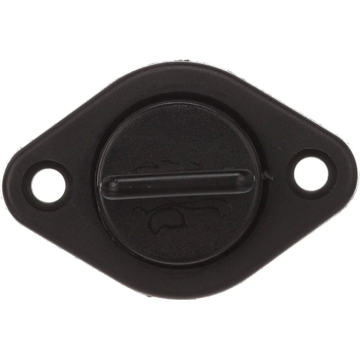 Attwood Marine Drain Plug and Receiver Kit, 3/4 in, Threaded Receiver, Black Plastic — Quality Boat Parts