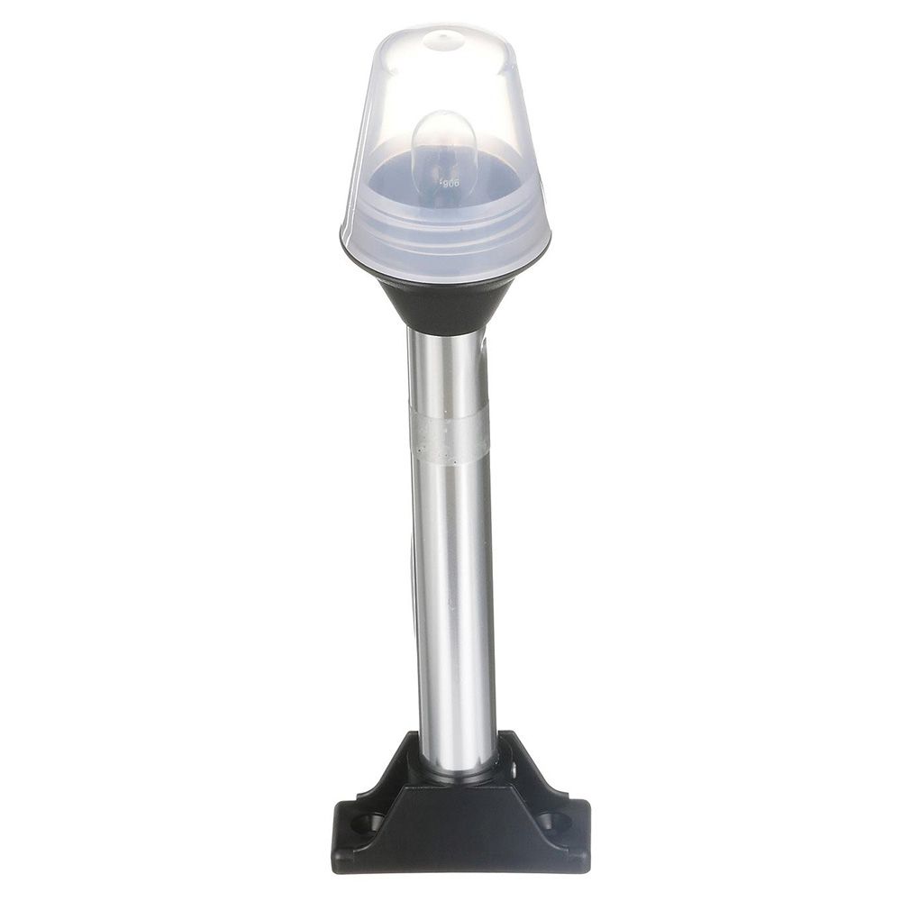 Attwood Marine All-Round Fixed Base Pole Light, 8 in, 2-Mile — Quality Boat Parts