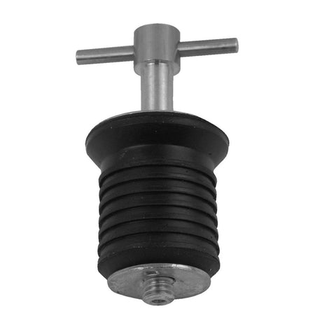 Attwood Marine T-Handle Drain Plug, Stainless Steel, 1 in, Without Chain — Quality Boat Parts