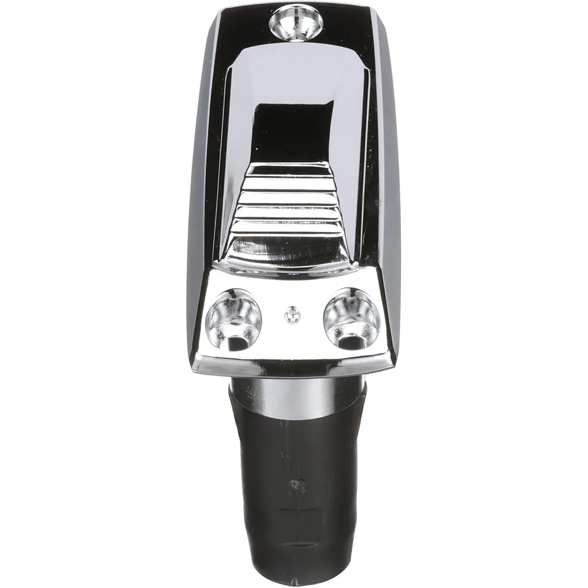 Attwood Marine Rectangle 2-Pin Pole Light Base, For 12 Degree Angled Poles, 12V, Zamak, 4 x 1-5/8 in — Quality Boat Parts