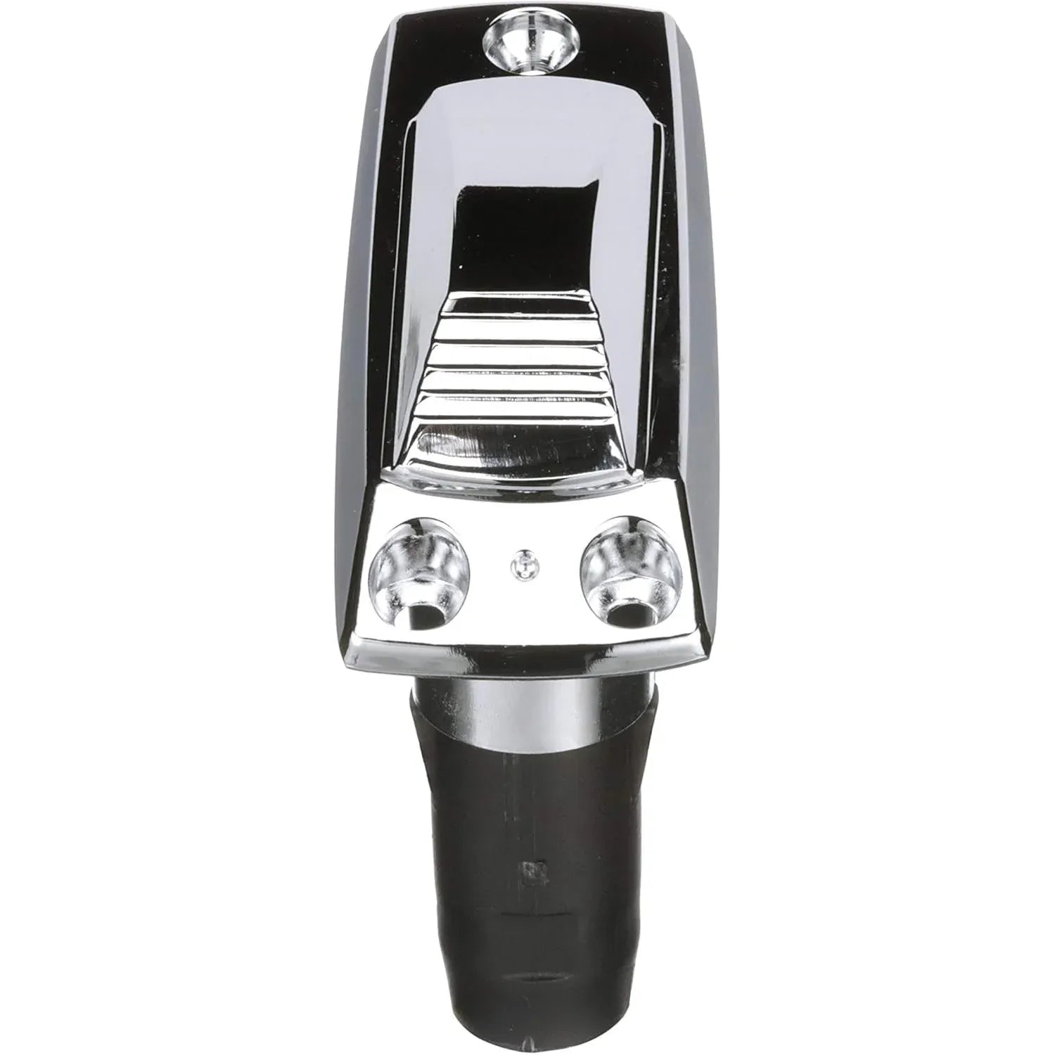 Attwood Marine Rectangle 2-Pin Pole Light Base, For 12 Degree Angled Poles, 12V, Zamak, 4 x 1-5/8 in — Quality Boat Parts